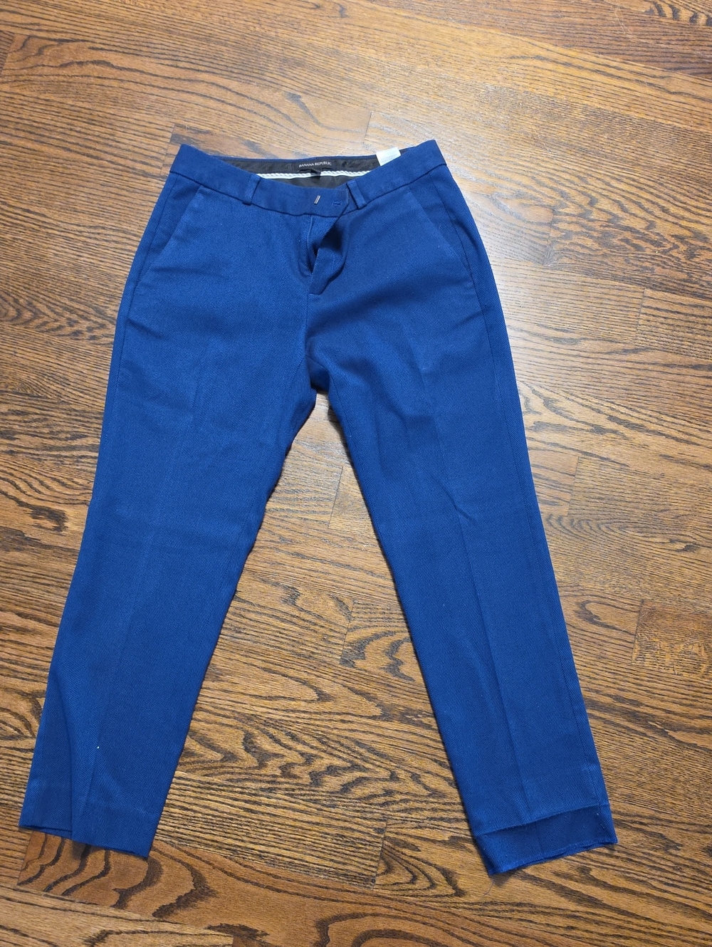 Banana Republic Women's Royal Blue Tailored Ankle Pants